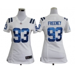 nike women nfl jerseys indianapolis colts #93 freeney white[nike]