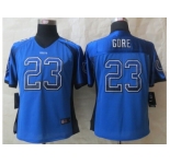 women jerseys nike indianapolis colts #23 frank gore blue [drift fashion]
