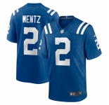 Youth Indianapolis Colts #2 Carson Wentz Blue Nike Royal Player Limited Jersey