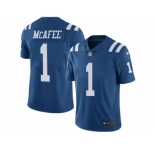 Youth Nike Indianapolis Colts #1 Pat McAfee Limited Royal Blue Rush NFL Jersey
