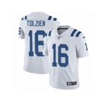 Youth Nike Indianapolis Colts #16 Scott Tolzien Vapor Untouchable Limited White NFL Jersey