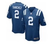 Youth Nike Indianapolis Colts #2 Rigoberto Sanchez Game Royal Blue Team Color NFL Jersey
