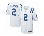 Youth Nike Indianapolis Colts #2 Rigoberto Sanchez Game White NFL Jersey