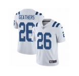Youth Nike Indianapolis Colts #26 Clayton Geathers Vapor Untouchable Limited White NFL Jersey