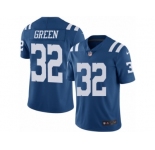 Youth Nike Indianapolis Colts #32 T.J. Green Limited Royal Blue Rush NFL Jersey