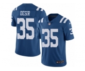 Youth Nike Indianapolis Colts #35 Pierre Desir Limited Royal Blue Rush Vapor Untouchable NFL Jersey