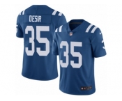 Youth Nike Indianapolis Colts #35 Pierre Desir Royal Blue Team Color Vapor Untouchable Limited Player NFL Jersey