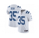 Youth Nike Indianapolis Colts #35 Pierre Desir White Vapor Untouchable Limited Player NFL Jersey