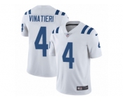 Youth Nike Indianapolis Colts #4 Adam Vinatieri Vapor Untouchable Limited White NFL Jersey