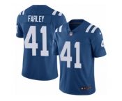 Youth Nike Indianapolis Colts #41 Matthias Farley Royal Blue Team Color Vapor Untouchable Limited Player NFL Jersey