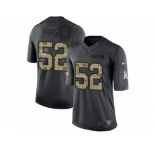 Youth Nike Indianapolis Colts #52 Barkevious Mingo Limited Black 2016 Salute to Service NFL Jersey