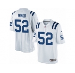Youth Nike Indianapolis Colts #52 Barkevious Mingo Limited White NFL Jersey