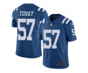 Youth Nike Indianapolis Colts #57 Kemoko Turay Royal Blue Stitched NFL Limited Rush Jersey