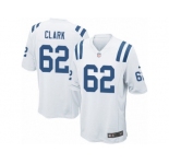 Youth Nike Indianapolis Colts #62 Le'Raven Clark Game White NFL Jersey