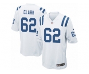 Youth Nike Indianapolis Colts #62 Le'Raven Clark Game White NFL Jersey