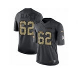Youth Nike Indianapolis Colts #62 Le'Raven Clark Limited Black 2016 Salute to Service NFL Jersey