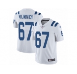 Youth Nike Indianapolis Colts #67 Jeremy Vujnovich White Vapor Untouchable Limited Player NFL Jersey
