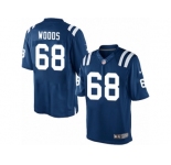 Youth Nike Indianapolis Colts #68 Al Woods Limited Royal Blue Team Color NFL Jersey