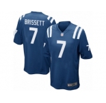 Youth Nike Indianapolis Colts #7 Jacoby Brissett Game Royal Blue Team Color NFL Jersey