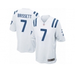 Youth Nike Indianapolis Colts #7 Jacoby Brissett Game White NFL Jersey