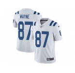 Youth Nike Indianapolis Colts #87 Reggie Wayne Vapor Untouchable Limited White NFL Jersey