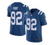 Youth Nike Indianapolis Colts #92 Margus Hunt Royal Blue Team Color Vapor Untouchable Limited Player NFL Jersey