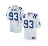 Youth Nike Indianapolis Colts #93 Jabaal Sheard Limited White NFL Jersey