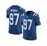 Youth Nike Indianapolis Colts #97 Al Woods Limited Royal Blue Team Color NFL Jersey