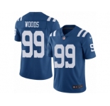 Youth Nike Indianapolis Colts #99 Al Woods Limited Royal Blue Rush Vapor Untouchable NFL Jersey