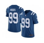 Youth Nike Indianapolis Colts #99 Al Woods Royal Blue Team Color Vapor Untouchable Limited Player NFL Jersey