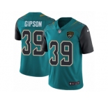 Youth Nike Jacksonville Jaguars #39 Tashaun Gipson Vapor Untouchable Limited Teal Green Team Color NFL Jersey