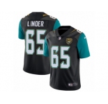 Youth Nike Jacksonville Jaguars #65 Brandon Linder Vapor Untouchable Limited Black Alternate NFL Jersey