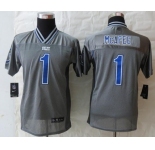 nike youth nfl jerseys indianapolis colts #1 mcafee grey[nike vapor]
