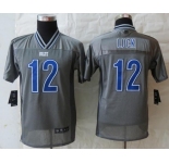 nike youth nfl jerseys indianapolis colts #12 luck grey[nike vapor]