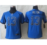 nike youth nfl jerseys indianapolis colts #13 hilton blue[Elite drift fashion]