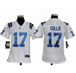 nike youth nfl jerseys indianapolis colts #17 collie white[nike]