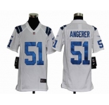 nike youth nfl jerseys indianapolis colts #51 angerer white[nike]