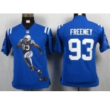 nike youth nfl jerseys indianapolis colts #93 freeney blue[portrait fashion]