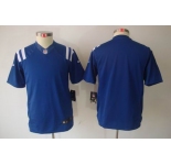 nike youth nfl jerseys indianapolis colts blank blue[nike limited]