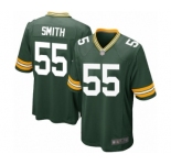 Men's Green Bay Packers #55 Za'Darius Smith Game Green Team Color Football Jersey