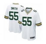 Men's Green Bay Packers #55 Za'Darius Smith Game White Football Jersey