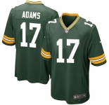 Men's Nike Green Bay Packers #17 Davante Adams Game Green Team Color NFL Jersey