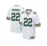 Men's Nike Green Bay Packers #22 Aaron Ripkowski Game White NFL Jersey