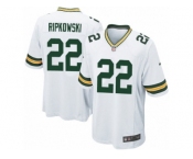Men's Nike Green Bay Packers #22 Aaron Ripkowski Game White NFL Jersey