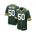 Men's Nike Green Bay Packers #50 Blake Martinez Game Green Team Color NFL Jersey