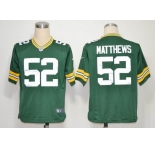 NIKE NFL Jerseys Green Bay Packers 52 Clay Matthews Green (Game)