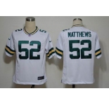 NIKE NFL Jerseys Green Bay Packers 52 Clay Matthews white (Game)