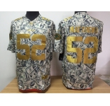 Nike Green Bay Packers #52 Clay Matthews US Dollars Tyle(Game)