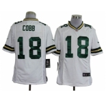 nike nfl jerseys green bay packers #18 cobb white[game]