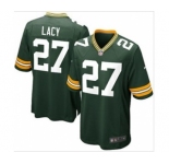 nike nfl jerseys green bay packers #27 lacy green[game]